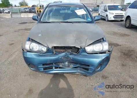 2003 Hyundai Elantra Gls/Gt из США, поврежденный, VIN KMHDN45D83U568642
